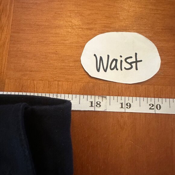 Derek Lam 10 Crosby Black High-Waisted Sailor Pants W/ Gold Buttons Size 14 - Picture 7 of 9